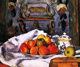 Paul Cézanne - Miska jabłek