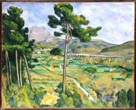Paul Cézanne - Góra Świętej Wiktorii Widziane z Bellevue