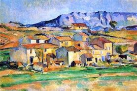 Paul Cézanne - Góra Świętej Wiktorii widziana z Gardanne