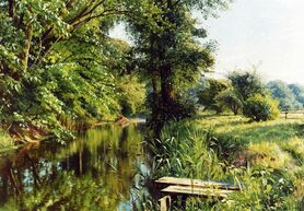 Peter Monsted - Odbicie wiosny