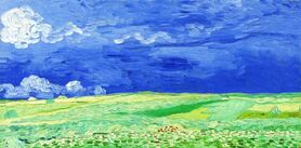 Vincent van Gogh - Pole pszenicy przed burzą