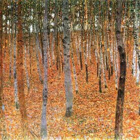 Gustav Klimt - Las brzozowy I