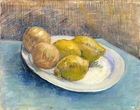 Vincent van Gogh - Talerz z owocami cytrusowymi