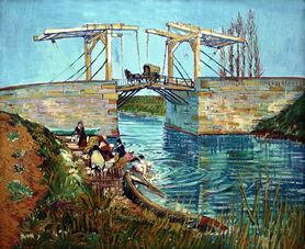 Vincent van Gogh - Most Langlois w Arles z piorącymi kobietami