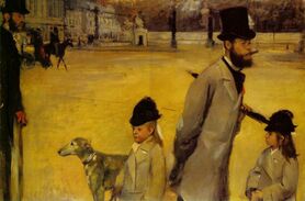 Edgar Degas - Plac de la Concorde