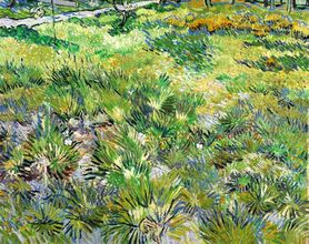 Vincent van Gogh - Długa trawa z motylami