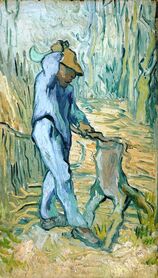 Vincent van Gogh -  Drwal (wg Milleta)