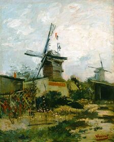 Vincent van Gogh - Wiatraki Montmartre