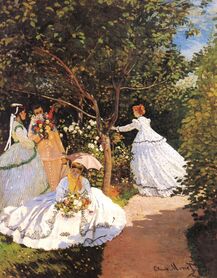 Claude Monet - Kobiety w ogrodzie II