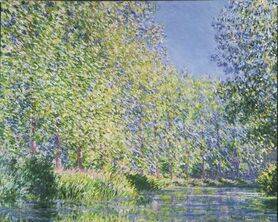Claude Monet - Zakręt na rzece Epte niedaleko Giverny