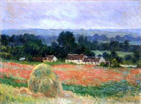 Claude Monet - Stogi siana w Giverny