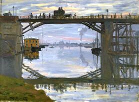 Claude Monet - Drewniany most