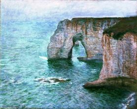 Claude Monet - Manne-Porte, Étretat 