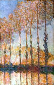 Claude Monet - Topole nad brzegiem rzeki Epte