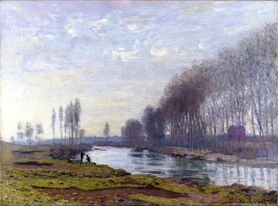 Claude Monet - Mała odnoga Sekwany w  Argenteuil 