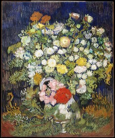 Vincent van Gogh - Bukiet kwiatów w wazonie