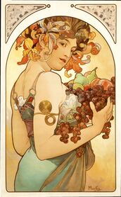Alfons Mucha - Fruit (Owoce)