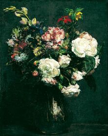 Henri Fantin-Latour - Wazon z kwiatami