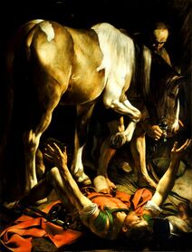 Caravaggio - Nawrócenie w drodze do Damaszku 