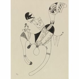 Wassily Kandinsky - Fluttering figure