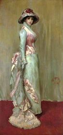 James Whistler - Harmony in Pink and Gray Lady Meux