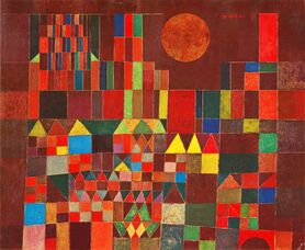 Paul Klee - Zamek i słońce (Castle and Sun)