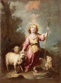 Bartolomé Esteban Murillo - Dzieciątko Jezus jako Dobry Pasterz