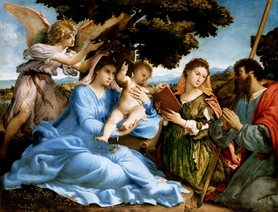 Lorenzo Lotto - Madonna z dzieckiem