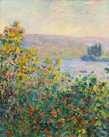 Claude Monet - Rabaty kwiatowe