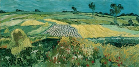 Vincent van Gogh - Pole pszenicy nieopodal Auvers II