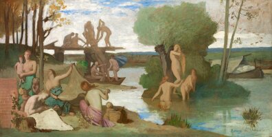Pierre Puvis de Chavannes - Rzeka 