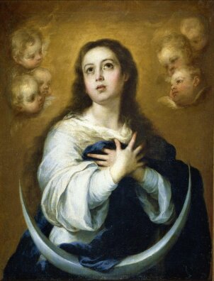 Bartolomé Esteban Murillo - Niepokalane Poczęcie III