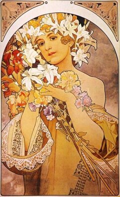 Alfons Mucha - Flower (Kwiat)