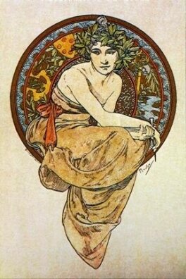 Alfons Mucha - Clio