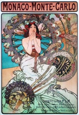 Alfons Mucha - Manaco Monte-Carlo