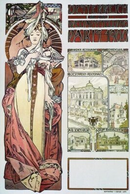 Alfons Mucha - Oesterreich Auf Der Weltausstellung