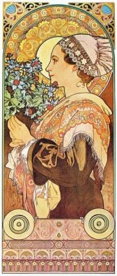 Alfons Mucha - Sea-Holly