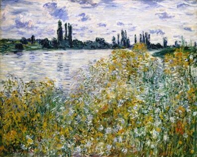 Claude Monet - Île aux Fleurs near Vétheuil