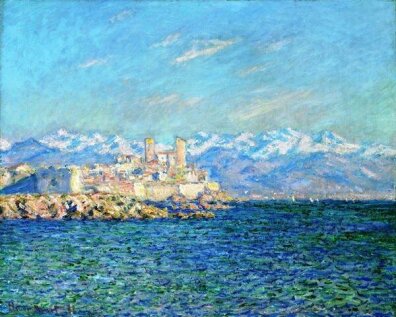 Claude Monet - Antibes, Afternoon Effect
