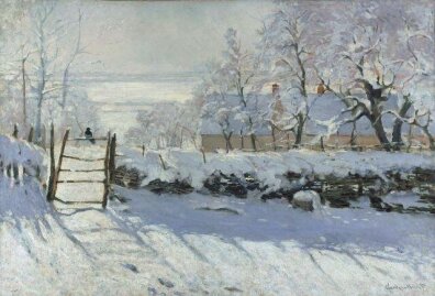 Claude Monet  - The Magpie (Sroka)