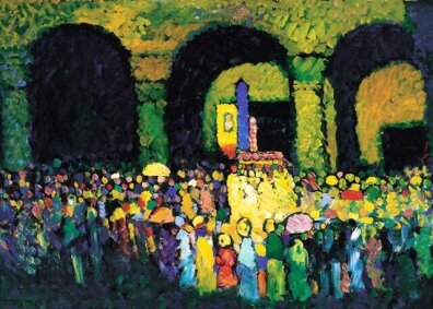 Wassily Kandinsky - The Ludwigskirche in Munich