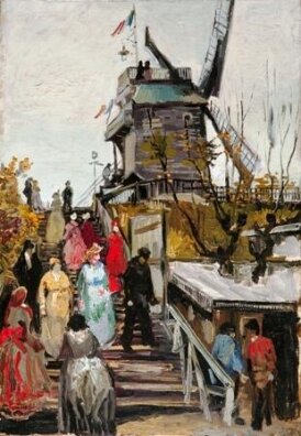 Vincent van Gogh - Młyn Le Blute-Fin