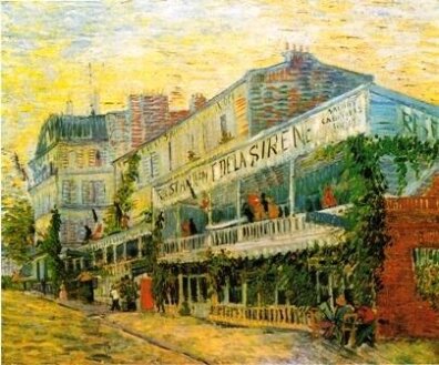 Vincent van Gogh - Restauracja de la Sirène w Asnières I