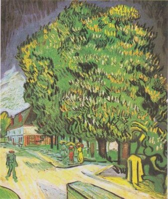 Vincent van Gogh - Kwitnące kasztany 