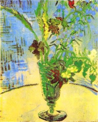 Vincent van Gogh - Wazon z dzikich kwiatów