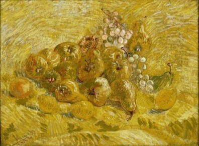 Vincent van Gogh - Pigwy, cytryny, gruszki i winogrona