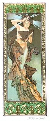 Alphonse Mucha - Morning Star (Poranna gwiazda)