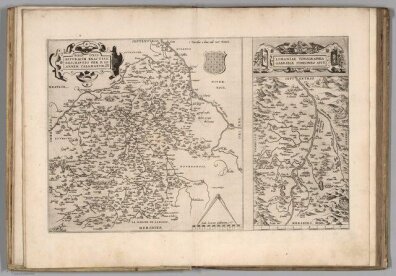 1570r. - Biturigum Exactiss. (with) Limaniae Ortelius, Abraham