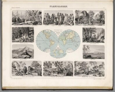1863r. - Planigloben