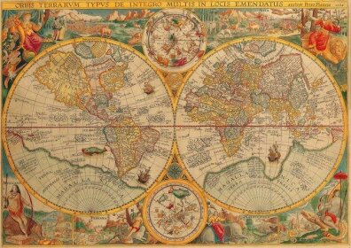 1594r. - Orbis Terrarvm Typvs de Integro Multis in Locis Emendatus